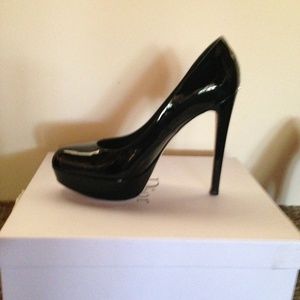 Miss Dior Black Patent Leather PlatformPump